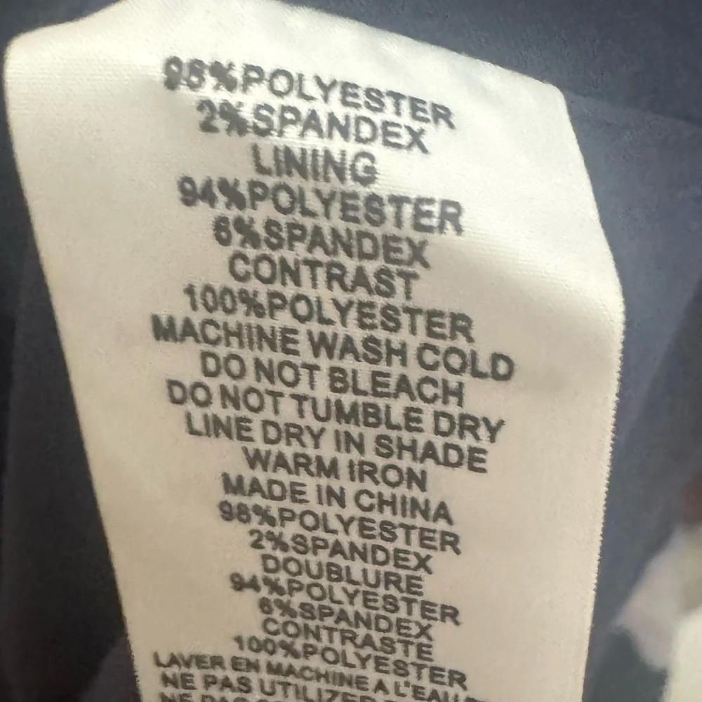 Trina Turk NWT Trina Turk Jasey Ruffle Sleeve Shift Dress Lish Roses Size XXL - Picture 6 of 6